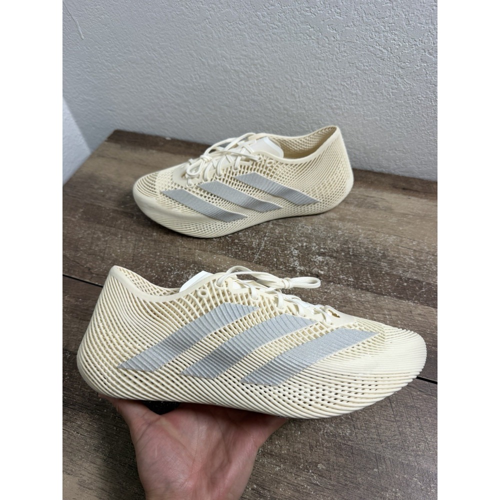 adidas Climacool 4D Laced Off White Silver Metallic Size 10.5 Shoes Sneakers